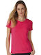 B&C E150 Werbe-T-Shirt in Fuchsie Farbe