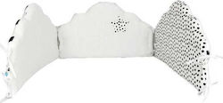 Baby Star Cloud Crib Bumpers Classic Inside White 40x190cm