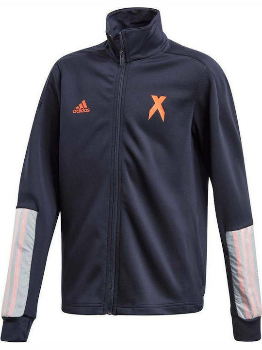 adidas Παιδική Ζακέτα Top Legend Navy Μπλε
