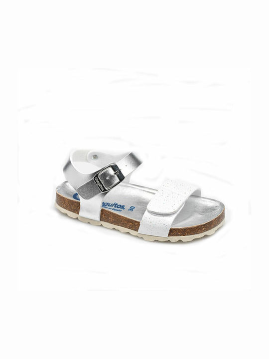 Conguitos Kinder Sandalen Anatomisch Silber