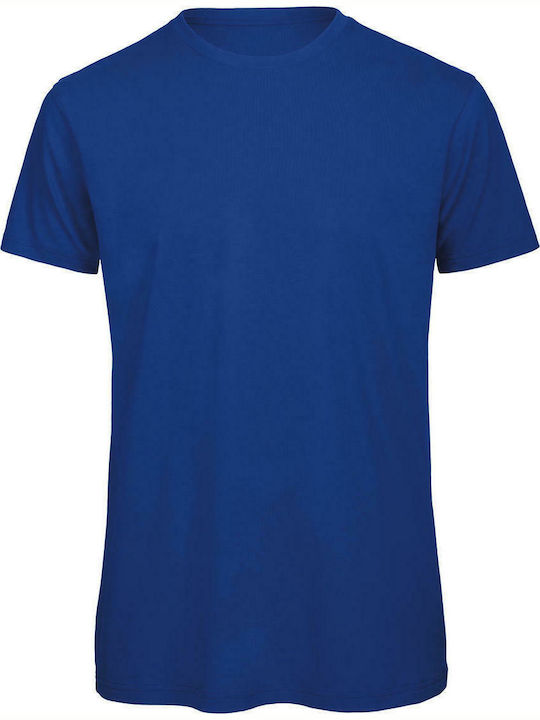 B&C Inspire T Men's Short Sleeve Promotional T-Shirt Royal TM042-450
