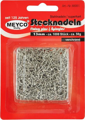 Meyco Sewing Pins Mίνι Ασημί 13mm 50gr