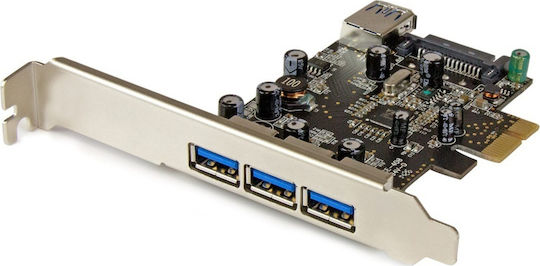 StarTech Κάρτα PCIe σε 3 θύρες USB 3.0