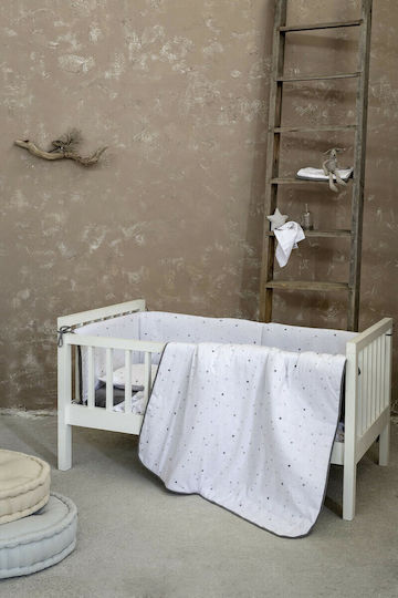 Nima Nene Baby Quilt Baumwolle Gray 110x140cm