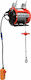 vidaXL Electric Hoist for Weight Load up to 500kg Red