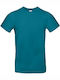 B&C E190 Men's Short Sleeve Promotional T-Shirt Diva Blue