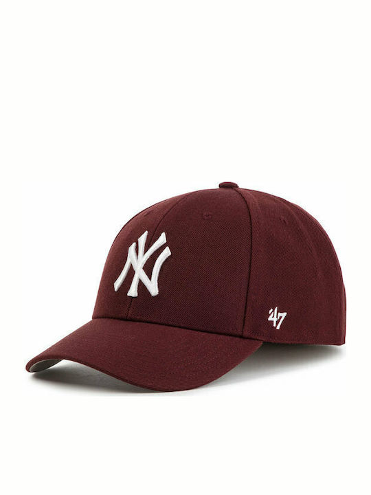 New York Yankees Jockey Burgundisch