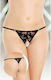 Softline 2339 Crotchless Sexy String Black