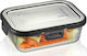 Gefu Microwave Glass Lunch Box Milo Silver 600ml