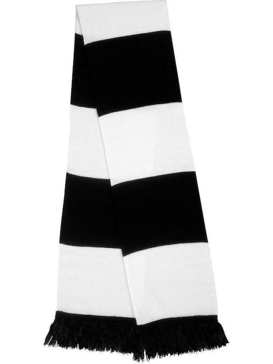 Result Men's Scarf Λευκό / Μαύρο