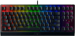 Razer BlackWidow V3 TKL Gaming Μηχανικό Πληκτρολόγιο Tenkeyless με Razer Green διακόπτες και RGB φωτισμό (Αγγλικό US)