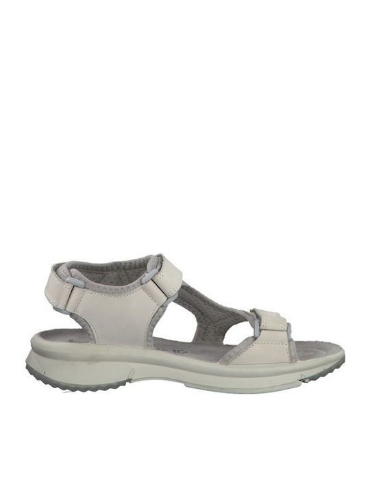 Marco Tozzi Women's Flat Sandals Sporty In White Colour