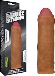 Lovetoy Extensor Revoluționar Din Silicon Natur Necircumcis 16.5cm