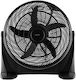 Muhler Floor Fan 80W Fan Diameter 50cm Black