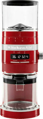 Kitchenaid Coffee Grinder On Demand 150W with Bean Hopper Capacity 340gr Candy Apple