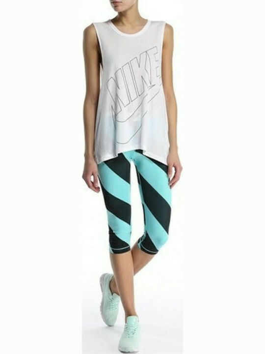 Dri-Fit Pro Dri-fit Schulung Frauen Capri Leggings Türkis