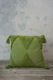 Nima Sofa Cushion Amadeo from 100% Cotton Green 45x45cm. 25847