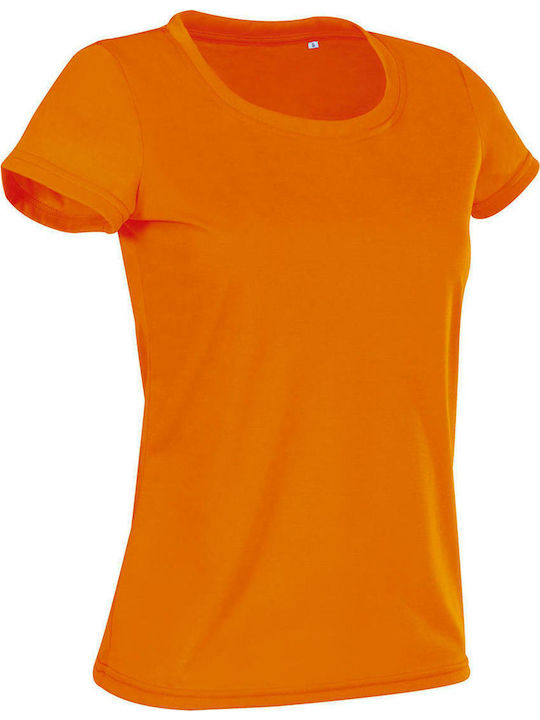 Stedman Cotton Touch Werbe-T-Shirt Cyber Orange
