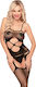 Penthouse Penthouse Hot Nightfall Mesh Bodystocking Black