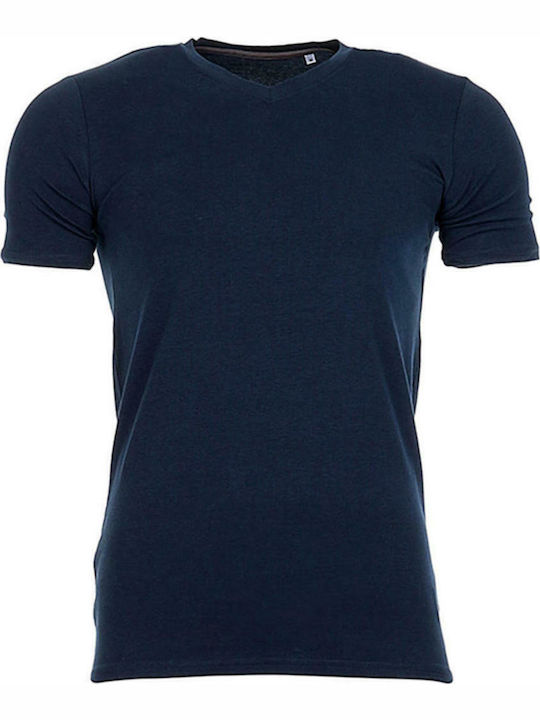 Stedman Clive Ανδρικό Διαφημιστικό T-shirt Κοντομάνικο Marina Blue