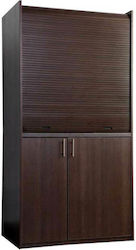 Silver ΚΣ105 Πολυκουζινάκι με Αριστερή Γούρνα 105x65x209cm Πεύκο