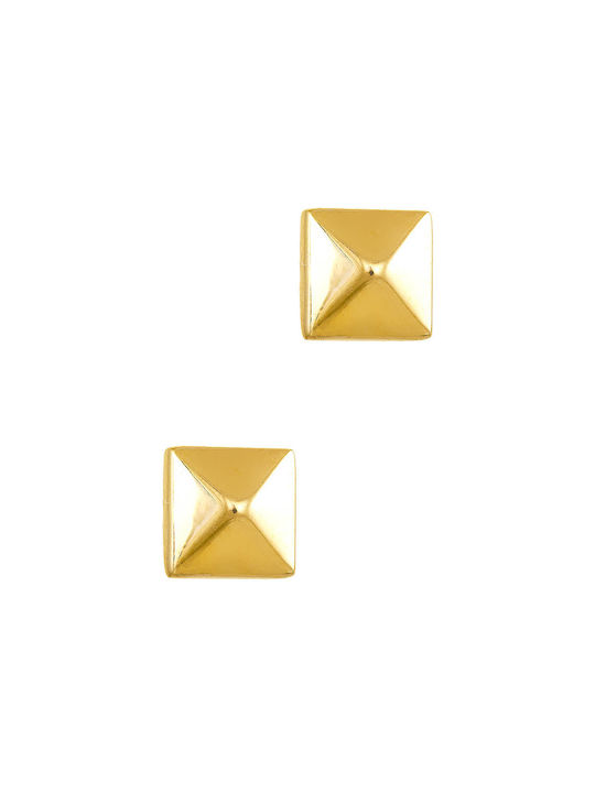 Златни обеци 14K Studs