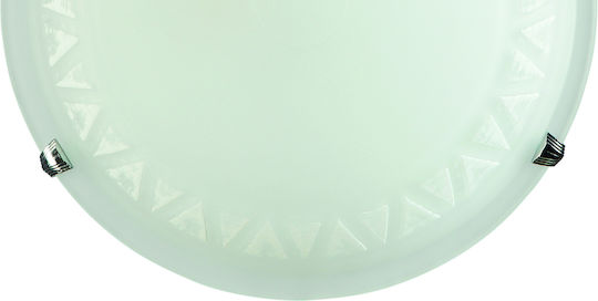 ArkoLight Klassisch Leuchte Wand mit Fassung E27 Weiß 30x15cm