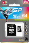 Silicon Power microSDXC 64GB Class 10 U1 UHS-I