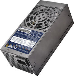 Silverstone 700W Schwarz Computer-Netzteil Voll verkabelt 80 Plus Gold (SST-TX700-G)