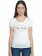 Pepe Jeans Blanche Feminin Tricou Alb