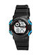 Jaga Kids Digital Watch M109X with Rubber/Plastic Strap Black M109X-ΜΑΥΡΟ