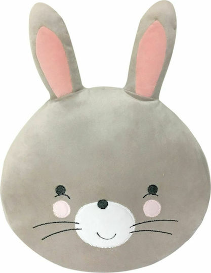 Kikka Boo Декоративна Възглавница за Люлка Bella The Bunny Сив 30x40см 31201010147