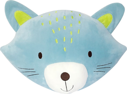 Kikka Boo Crib Decorative Pillow Kit The Cat Blue 40x30cm