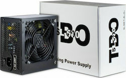 Inter-Tech SL-500 TBO 500W Black Computer Power Supply Full Wired