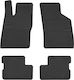 Frogum Set of Front and Rear Mats 4pcs for Opel Astra 1991-2002 Black