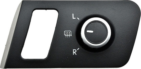 NTY Car Mirror Switch for Volkswagen Caddy / Touran 2004 6pin Black