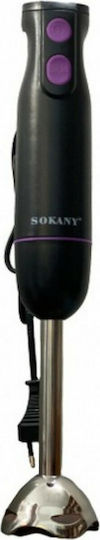 Sokany WK-1705 Hand Blender with Stainless Rod 300W Black