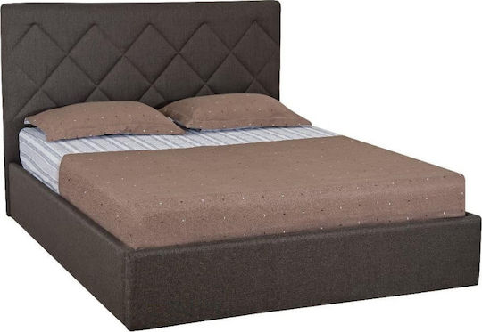 Πωλίνα Κρεβάτι King Size με Αποθηκευτικό Χώρο για Στρώμα 180x190cm Καφέ Πωλίνα Κρεβάτι King Size με Αποθηκευτικό Χώρο για Στρώμα 180x190cm Καφέ