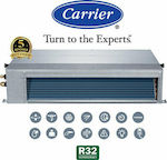 Carrier 42QSS036R8S / 38QUS036R8S Επαγγελματικό Κλιματιστικό Inverter Καναλάτο 35827 BTU 1ph με Ψυκτικό Υγρό R32