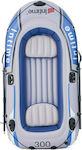 INTIME Intime 300 Inflatable Boat for 3 Adults with Paddles 231x129cm