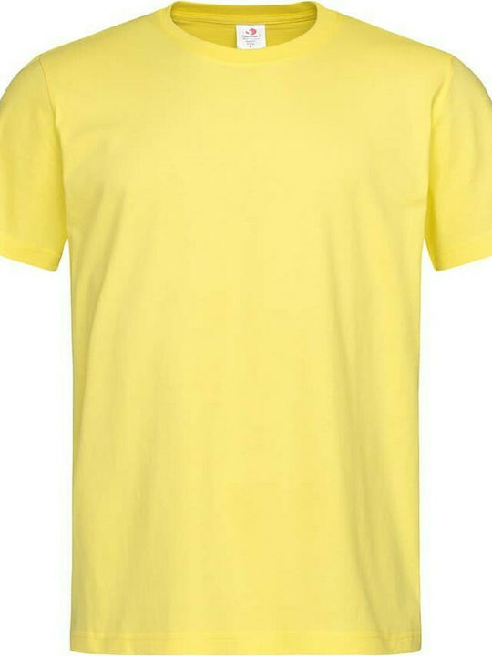 Stedman Comfort-T 185 Werbe-T-Shirt in Gelb Farbe