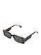 Komono Malick Sunglasses with Black Tartaruga Plastic Frame and Black Lens KOM-S8650