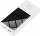 Baseus Super Mini Power Bank 20000mAh 22.5W mit USB-A Anschluss und USB-C Anschluss Schnellaufladung 3.0 Weiß