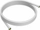 Karag Inox Shower Hose White Andare 150cm