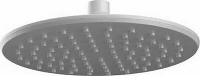 Karag Inox Round Showerhead White Matt Ø20cm