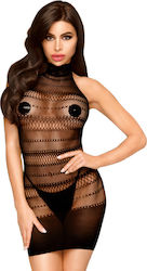 Penthouse Epic Night Dress Black