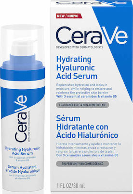 CeraVe Αnti-ageing Face Serum Acid Suitable for All Skin Types with Hyaluronic Acid 30ml