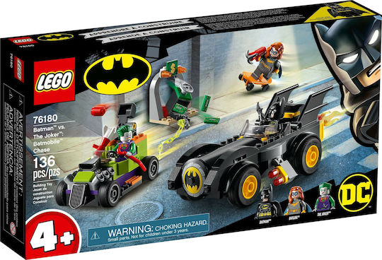 LEGO DC Super Heroes Batman vs Joker Batmobile Chase for 4+ Years