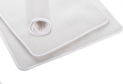 Air Cuddle Top Safe Αδιάβροχο Βρεφικό Επίστρωμα Κούνιας με Φάσα 63x125εκ.