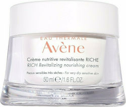 Avene Revitalizing Nourishing Rich Hidratantă Cremă Pentru Față pentru Piele Uscată/Sensibilă 50ml